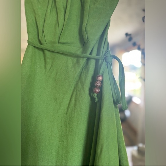 BLOGGERS FAVORITE Zara Vibrant Green Maxi Dress - Picture 12 of 15